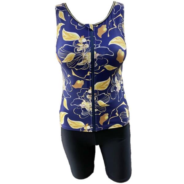 WN-425119 npフィットネス水着　スナップ付きセパレート　総裏地　女性用　サイズ/17~21...