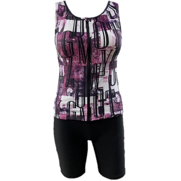 WN-455503 npフィットネス水着　スナップ付きセパレート　総裏地　女性用　サイズ/7号〜15...