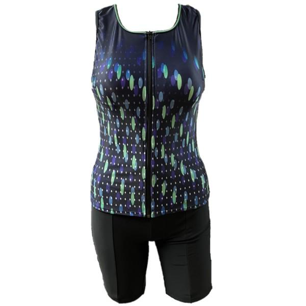 WT-527227 npフィットネス水着　U首セパレート　総裏地　女性用　サイズ/17号〜21号　メ...