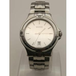 【中古品】GUCCI グッチ 9040M クォーツ 腕時計 ユニセックス 白文字盤｜gerberayachiyo