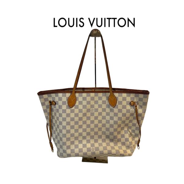 【中古品】 LOUIS VUITTON ルイヴィトン N51107 ネヴァーフルMM ダミエアズール...