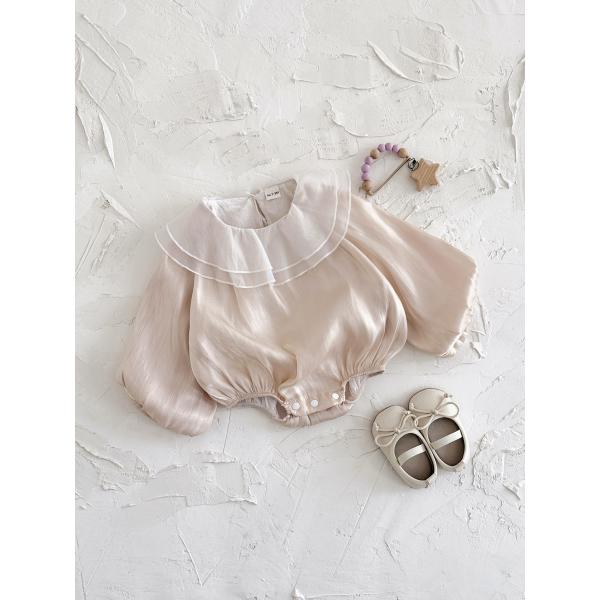 ロンパース ベビードレス ベビー 女の子 結婚式 誕生日 お呼ばれ 記念日 新生児 ベビー服 赤ちゃ...