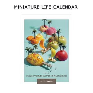 CL-466 壁掛け MINIATURE LIFE CALENDAR 2022年 カレンダー ミニチュアライフ