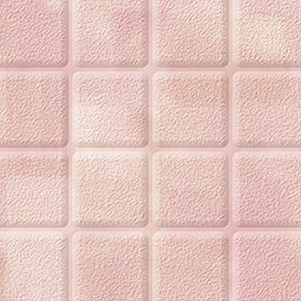 バスナリアルデザイン　カラータイル　ピンク　BNR3201