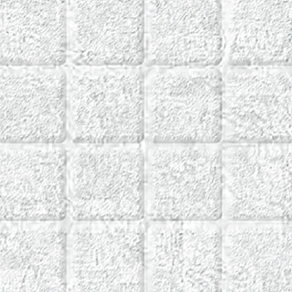 バスナリアルデザイン　モザイクタイル　ホワイト　BNR3301