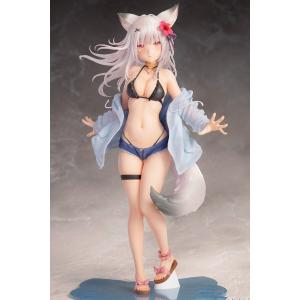 ケモミミ学園 華音 illustrated by 秋乃える 1/7 完成品フィギュア