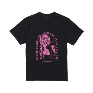 ゼロの使い魔 ルイズ・フランソワーズ・ル・ブラン・ド・ラ・ヴァリエール カレッジTシャツレディース（...