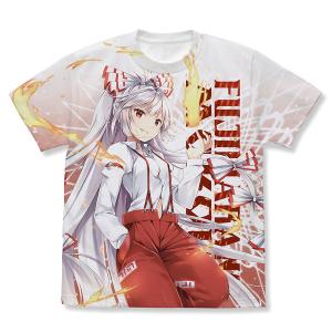 東方Project 藤原妹紅 フルグラフィックTシャツ なつめえりver. WHITE-XLの商品画像