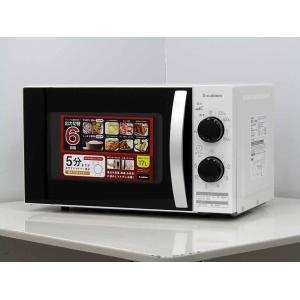 電子レンジ エスキュービズム WDR-1760W 2017年製 単機能 60Hz 西日本専用 ホワイト