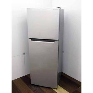 冷蔵庫 エーステージ エスキュービズム 2ドア 138L 耐熱トップ 左右ドアフリー シルバー RM-138L02SL 1人暮らし