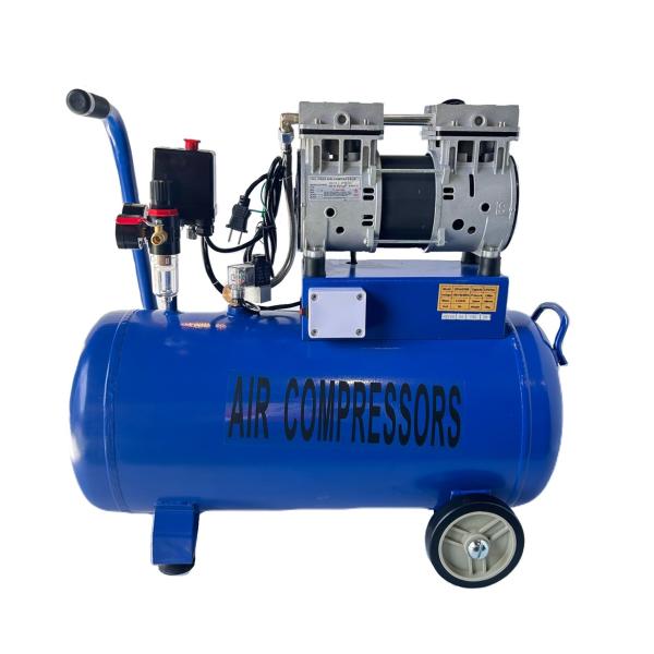 静音オイルレスエアーコンプレッサー40L HDV40ZWB タカトテクニカ製 39Lタンク 静音タイ...