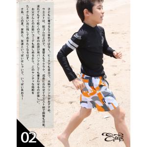 水着 キッズ サーフパンツ 海水パンツ 男の子...の詳細画像2