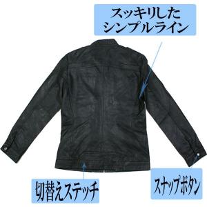 福袋 メンズ ジャケット レザー ライダース ...の詳細画像4