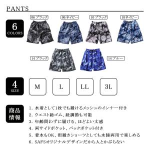 水着 メンズ 上下セット サーフパンツ ラッシ...の詳細画像4