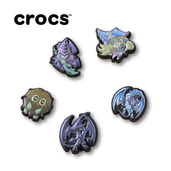 crocs JIBBITZ CHARMS YUGIOH MONSTERS 5 PCK 【クロックス ...