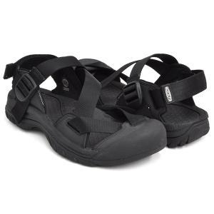 KEEN ZERRAPORT II 【キーン ゼラポート ツー 2】 【アウトドア スポーツ サンダル フェス キャンプ 水陸両用】 BLACK / BLACK