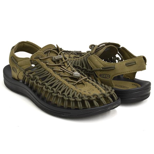 KEEN UNEEK 【キーン ユニーク】 【オープン エア スニーカー サンダル】 DARK OL...
