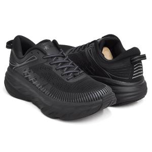 HOKA ONE ONE BONDI 7 【ホカ オネオネ ボンダイ ウィメンズ】 【ランニング シューズ スポーツ カジュアル レディース ガールズ 女性 サイズ】 BLACK / BLACK