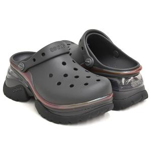 crocs WOMEN'S SUPER BAE CLOG 【クロックス ウィメンズ スーパー ベイ クロッグ】 BLACK SAND