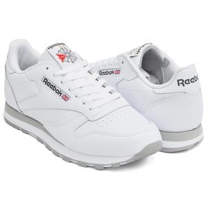 Reebok CL LTHR 【リーボック クラシック レザー】 WHITE / LT. GREY