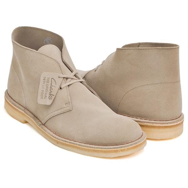 Clarks DESERT BOOT 【クラークス デザートブーツ】 SAND SUEDE WIDT...