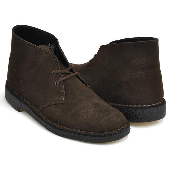 Clarks DESERT BOOT 【クラークス デザート ブーツ】 【ブラウン 茶 スウェード ...
