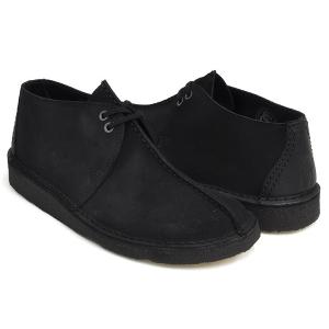 Clarks DESERT TREK   BLACK SUEDE (WIDTH:G)