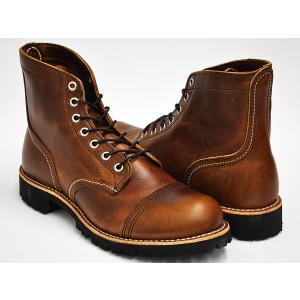 RED WING for Brooks Brothers IRON RANGER #4556 〔レッドウィング アイアン レンジャー ブーツ〕 ANTIQUE BROWN ''CACTUS'' WIDTH:D｜gettry