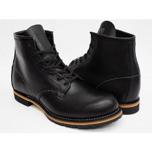 REDWING ROUND TOE BECKMAN BOOTS #9014 〔レッドウィング ラウンド トゥ〕 〔ベックマン ブーツ〕 BLACK ''FEATHERSTONE'' WIDTH:D｜gettry