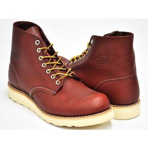 RED WING 6INCH CLASSIC ROUND (PLAIN TOE) BOOT #9105 【レッドウィング 6インチ プレーントゥ ブーツ】 【カッパー】 COPPER WIDTH:D｜gettry