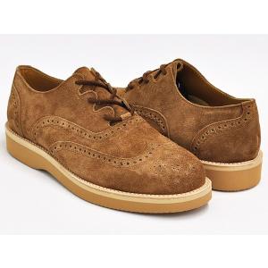 ARTYZ SUEDE GILLIE SHOES 【アーティーズ スウェード ギリーシューズ】 BROWN｜gettry