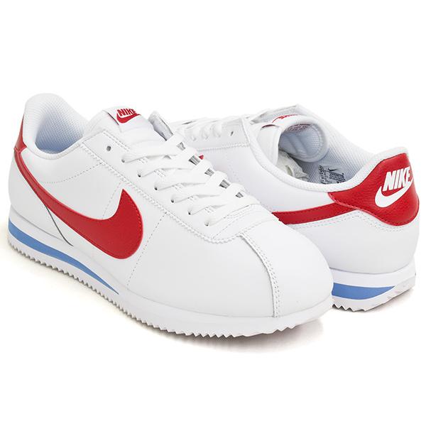 【並行輸入品】 NIKE CORTEZ 【ナイキ コルテッツ】 WHITE / VARSITY RE...