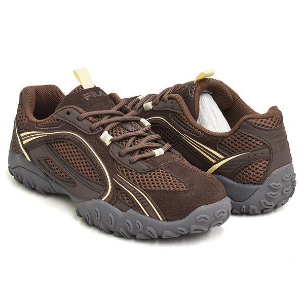 FILA ECHAPPE MS LJ 【フィラ エシャッペ エムエス】 BROWN / BROWN ...