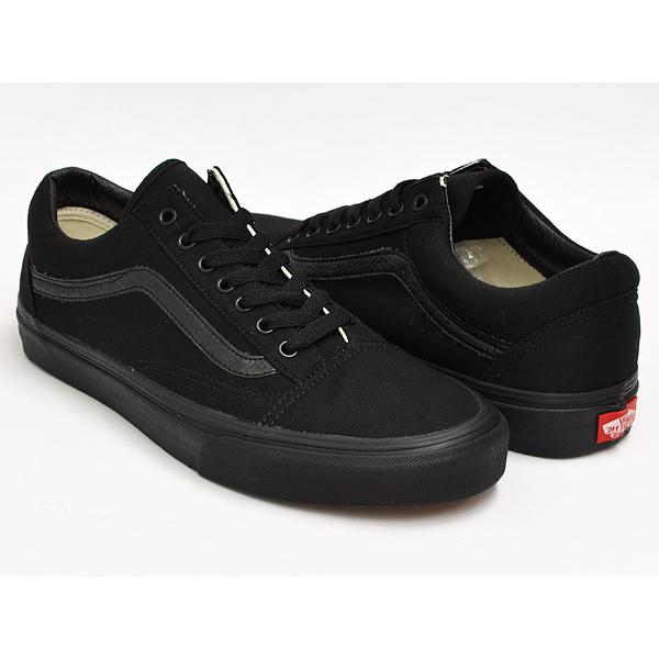 【並行輸入品】VANS OLD SKOOL 【バンズ オールドスクール】 BLACK / BLACK...