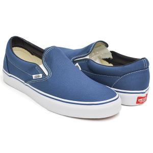 【並行輸入品】VANS CLASSIC SLIP-ON 【バンズ クラシック スリッポン】 NAVY