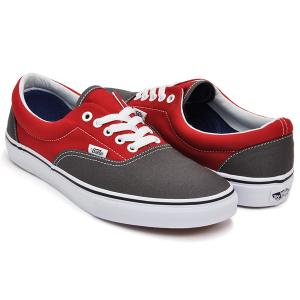 VANS ERA 【バンズ エラ 2トーン】 (2 TONE) PEWTER / RACING RED｜gettry