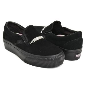 VANS SLIP-ON PLATFORM SF 【バンズ スリッポン プラットフォーム サーフ】 【カリナ・ロズンコ 厚底】 KARINA ROZUNKO BLACK｜gettry