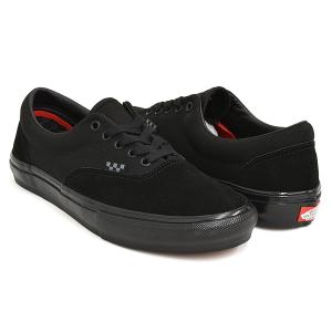 VANS SKATE ERA 【バンズ スケート エラ】 【スケートボード SKATEBOARDING SB プロ PRO】 BLACK / BLACK｜gettry