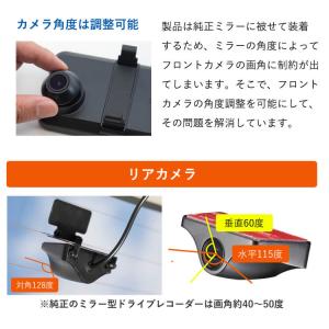G-FACTORY デジタルミラー 配線2本で...の詳細画像5