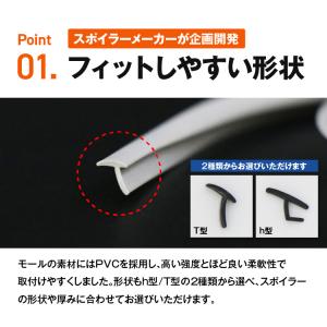 ゴムモール プロテクターモール ゴムパッキン ...の詳細画像3