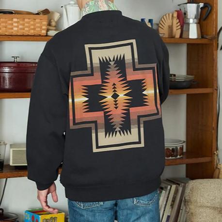 ペンドルトン メンズ ロングスリーブ バックプリント スウェット PENDLETON 長袖 トレーナ...