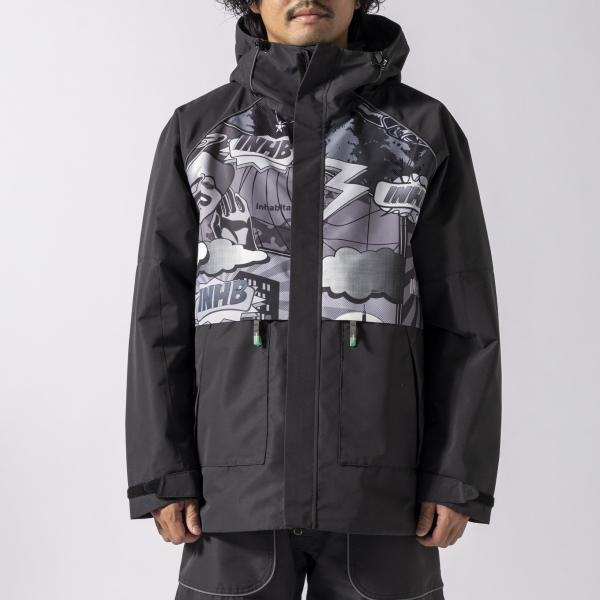 inhabitant インハビタント QUARTER ZIP SNOW JACKET スノージャケッ...