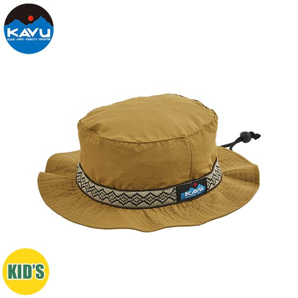 25%OFF 子供用 KAVU カブー K&apos;s 60/40 STRAP HAT ストラップハット キ...