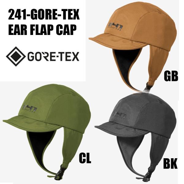 241 TWO FOR ONE】GORE TEX EAR FLAP CAP スキー スノーボード キ...