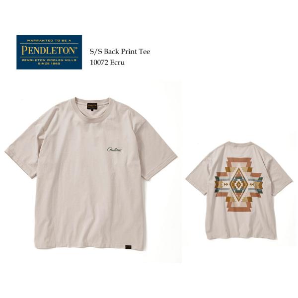 PENDLETON ペンドルトン S/S BACK PRINT TEE バックプリント Tシャツ キ...