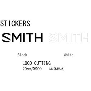 SMITH スミス LOGO CUTTING STICKER 20cm ロゴ カッティング