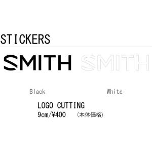 【ネコポス便】SMITH スミス LOGO CUTTING STICKER 9cm ロゴ カッティング ステッカー 登山 釣り アウトドア スケート スノーボード スキー｜gfcreek