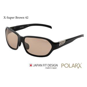 SMITH スミス サングラス 【 POLARX Aura Matte Black 】 フィッシング アウトドア 偏光 釣り X-Super Brown 42｜gfcreek