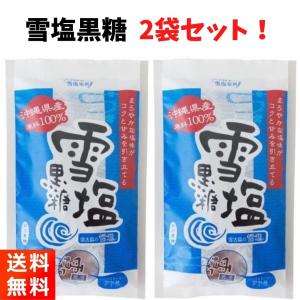 雪塩黒糖 沖縄 黒糖 菓子 120g×2袋 黒糖本舗垣乃花｜ごちそうさまストア