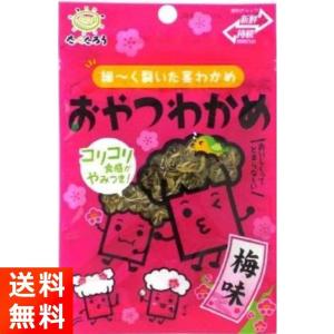 前島食品 おやつわかめ 梅味 10袋 おつまみの詳細画像1